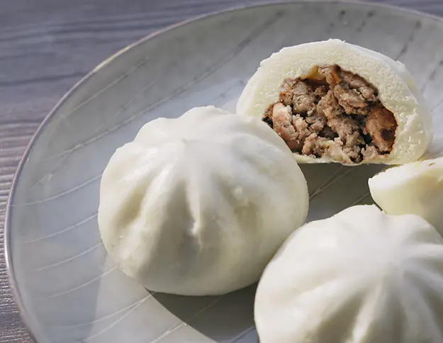 Handmade texture 9-Fold Baozi