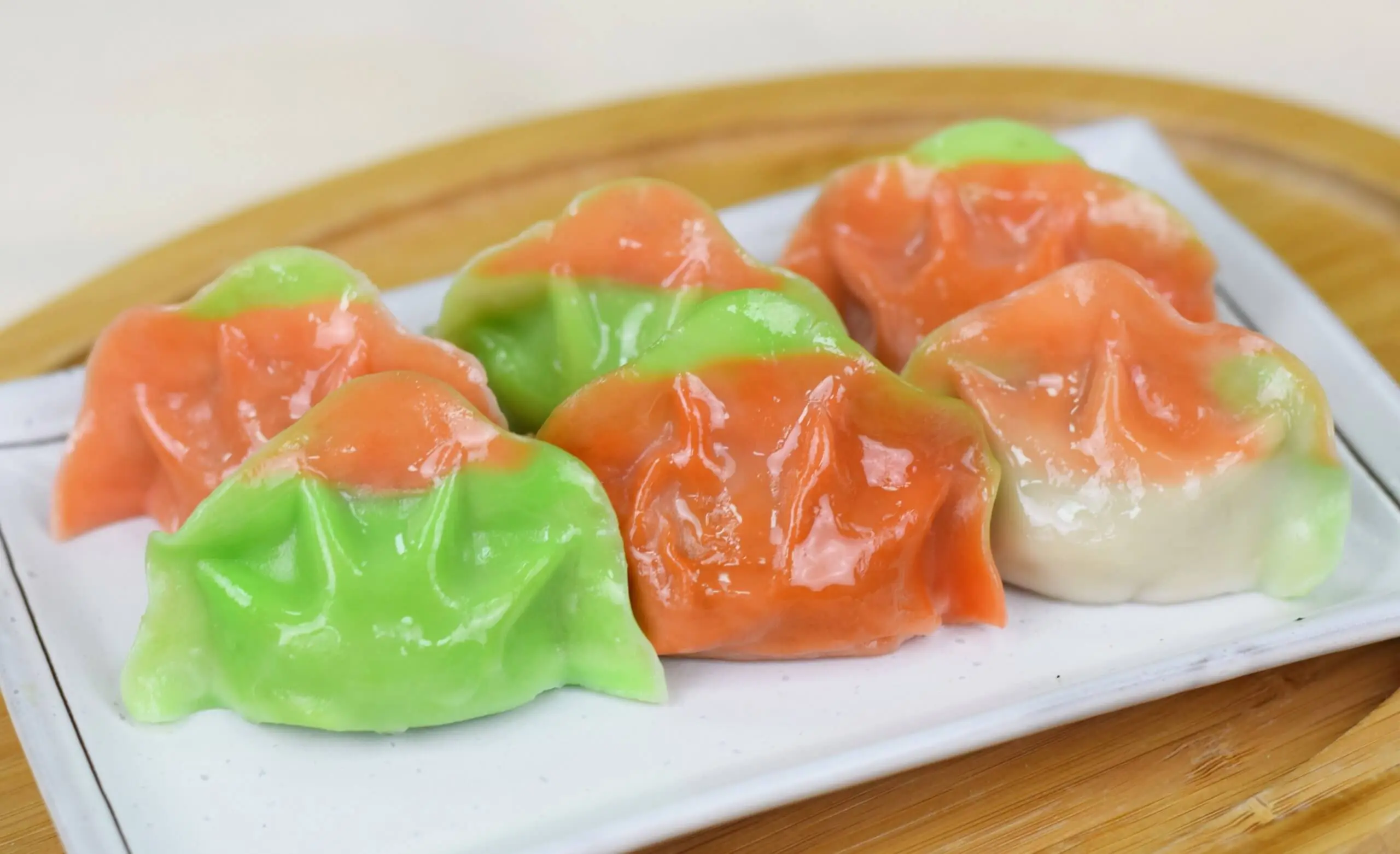 Dumpling colorati