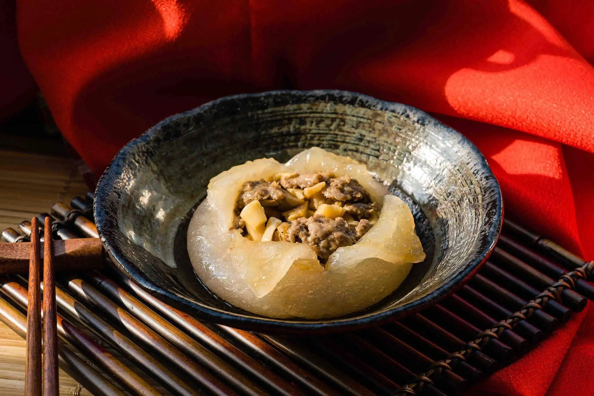 Bakpao Tapioka dengan Daging BabI