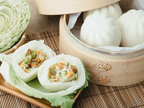 Steamed Vegetable Bun