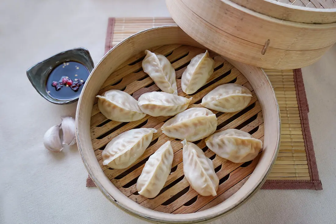 Handmade Look Steamed Dumpling